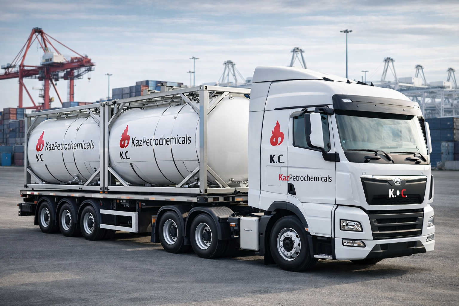 ISO Tank Container Transport